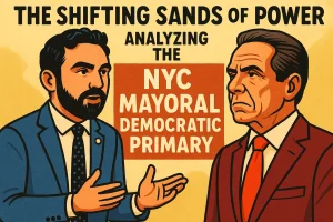 Read more about the article The Shifting Sands of Power: Analyzing the NYC Mayoral Democratic Primary