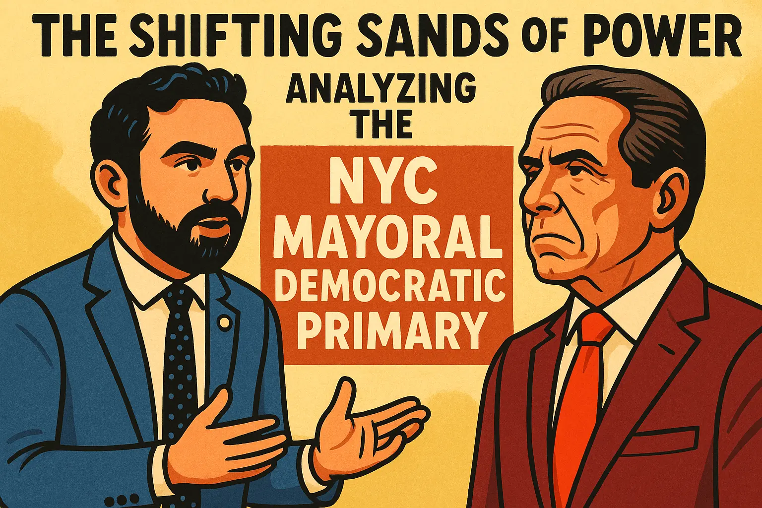 Read more about the article The Shifting Sands of Power: Analyzing the NYC Mayoral Democratic Primary