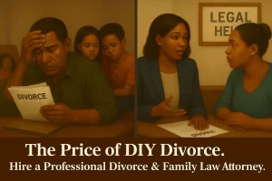 Read more about the article Mistakes Laypeople Make When They Don’t Hire a Professional Divorce & Family Law Attorney in New York State