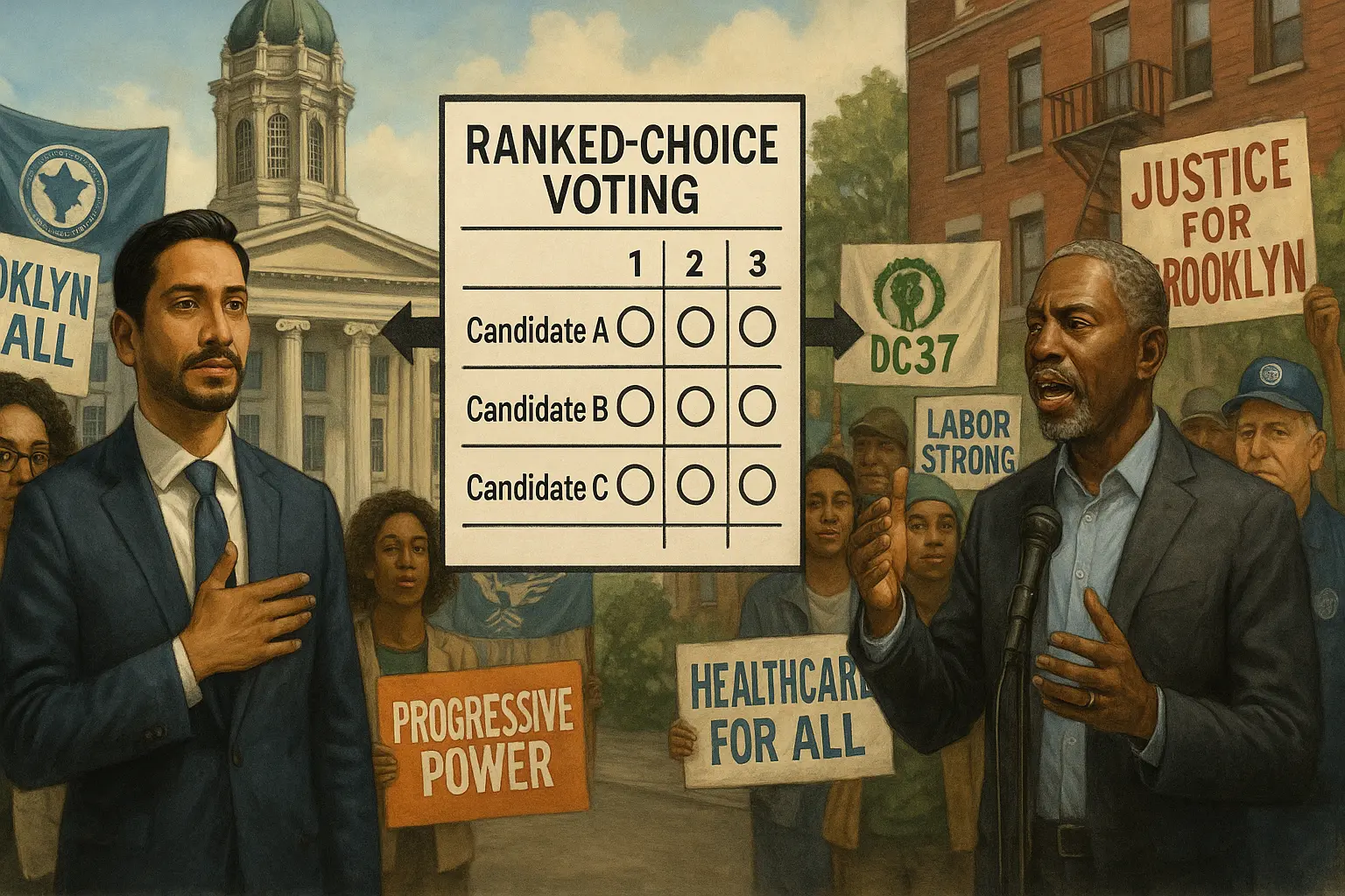 Read more about the article The Battle for Brooklyn: Analyzing the 2025 Democratic Primary for Borough President